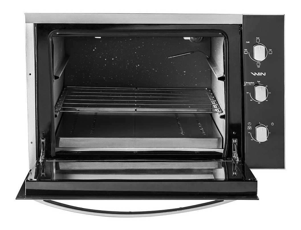 Forno de embutir elétrico Win FHPR 50L preto 110V Mercado Livre