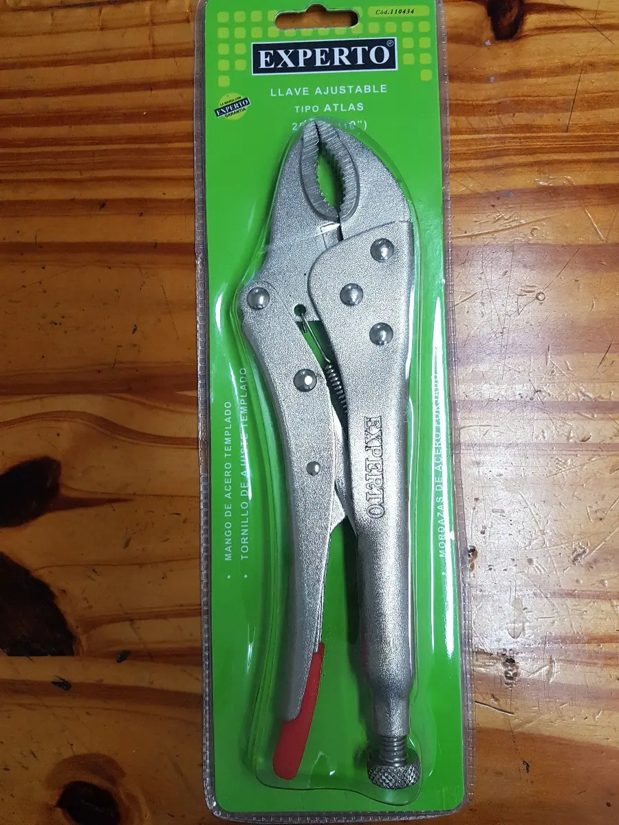 Pinza Llave Atlas Ajustable De Fuerza De 10 Pulgadas Experto Mercado
