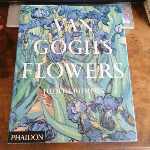 T583 Van Gogh's Flowers Capa Dura Judith Bumpus Parcelamento