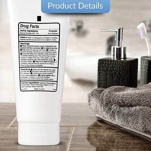 Benzoyl Peroxide Body Wash 10 Acné Face Wash Acné Body W Meses sin