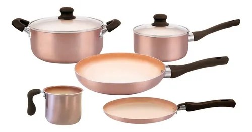 Batería Cocina Hudson Antiadherente Ceramico 7 Piezas | Hudson Cocina