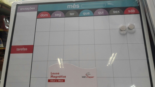Quadro Branco /magnético Organização De Tarefas Mercado Livre