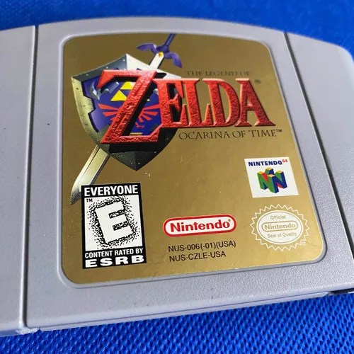 Zelda Ocarina Of Time Nintendo 64 N64 Original