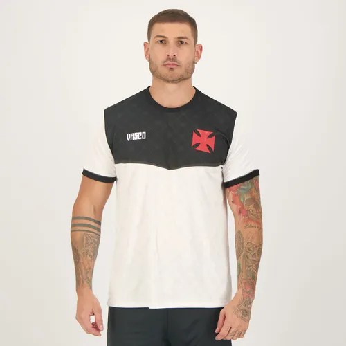 Camisa Vasco Paragon Branca E Preta Frete grátis