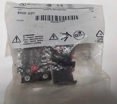 800f-x01 Allen-bradley Block De Contacto 1 N.c ( 10pz. Nuevo | Meses