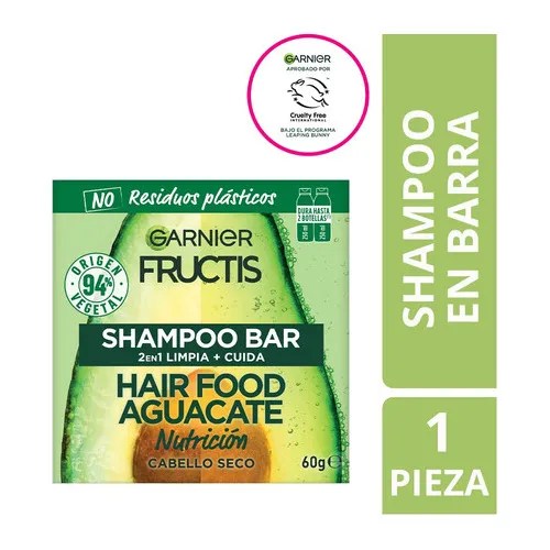 Shampoo En Barra Hair Food Aguacate Fructis MercadoLibre