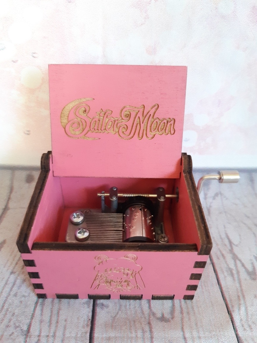 Caja Musical Sailor Moon / Music Box Rosada Oferta Anime