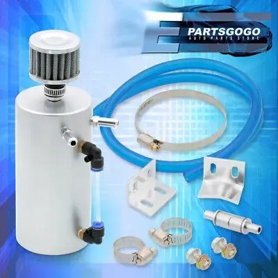 For Chevy 300ml Jdm Vip Oil Line Catch Can Tank Bypass B Aac Indicado