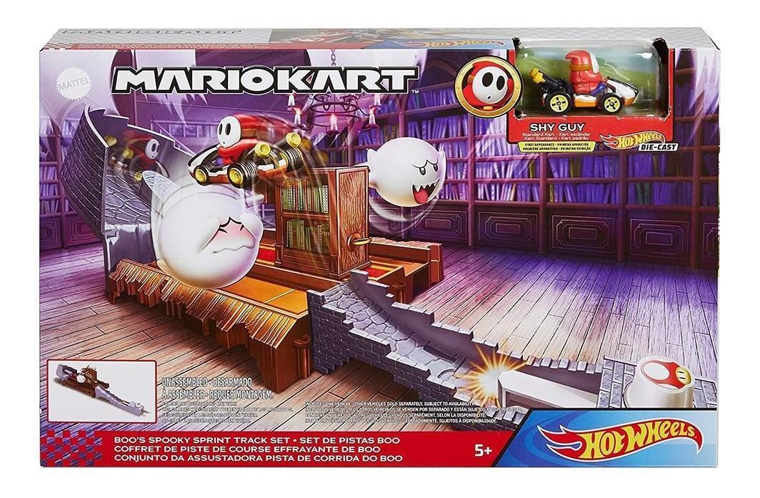 Hot Wheel Mario Kart Pista De Niveles Set De Pistas Boo Gn Envío gratis
