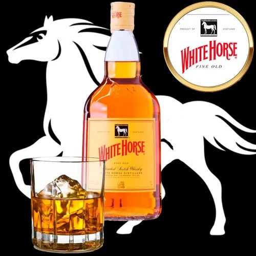 Whisky White Horse Blended Cavalo Branco 1 Litro Original