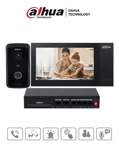 Kit Videoportero Ip Monitor De 7 Pulgadas Apertura Remota | Envío gratis