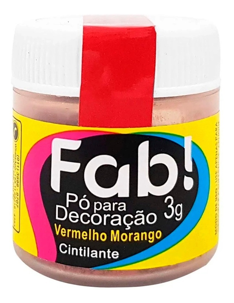 Pó Para Decoração Fab! (todas As Cores) Mercado Livre
