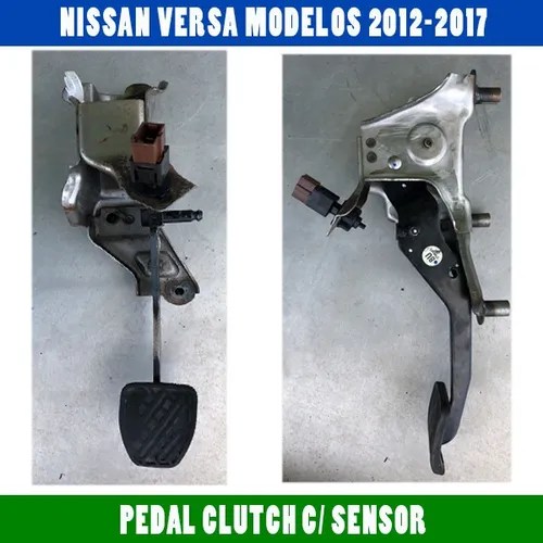 Pedal Clutch Nissan Versa 1217 C/ Sensor Y Base Original Cuotas sin