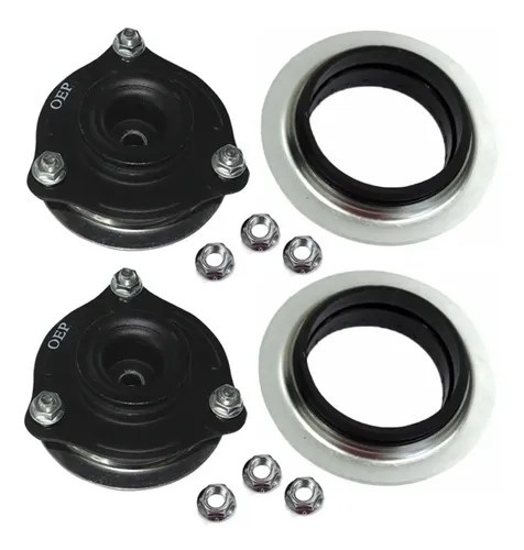 Kit 2 Bases Amortiguador Delanteras Honda Civic 2008 Oep | Meses sin
