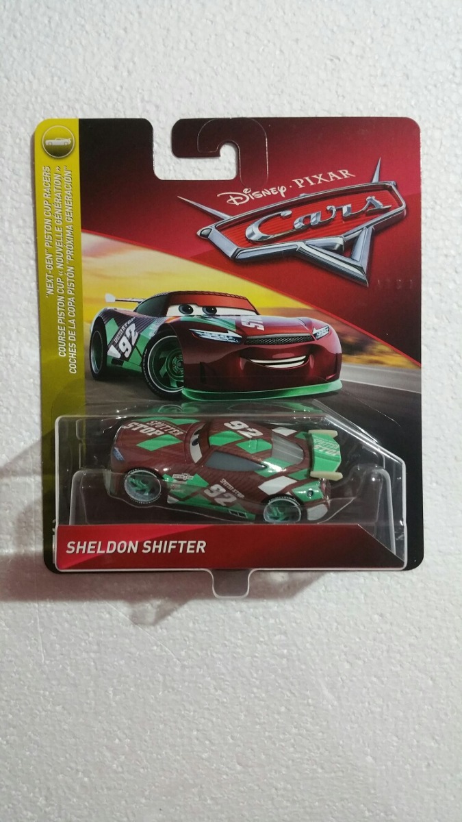 Sheldon Shifter Nextgen Piston Cup Racer Cars 3 Diecast Mercado Libre
