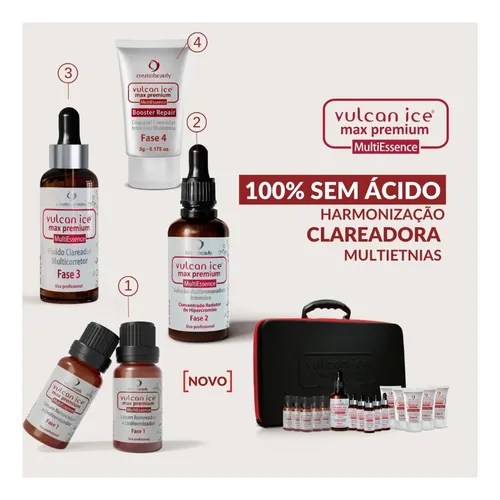 Vulcan Ice Max Premium Multiessence P/ Melasma Cosmobeauty Frete grátis