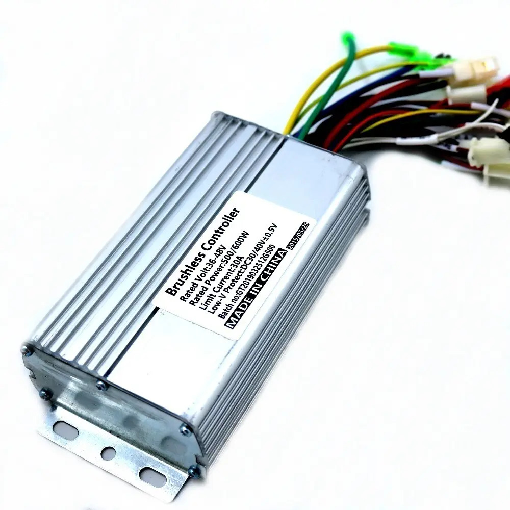 Modulo Controlador Bike Eletrica 500w A 600w 36v / 48v 30a Mercado Livre