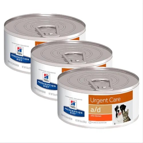 3 Latas De Urgent Care A/d Alimento De Hills 156g Envío gratis