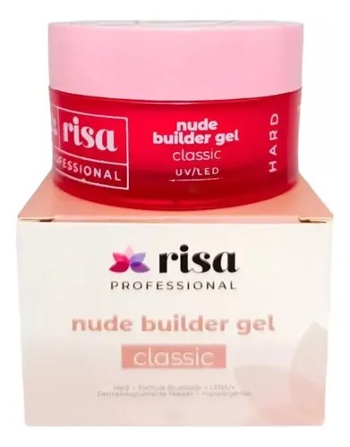 Gel Risa Nude Classic 30ml Uv Led Unhas | MercadoLivre