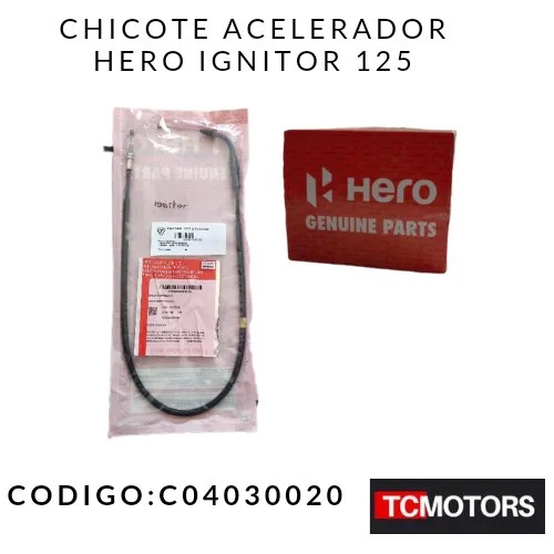 Chicote De Acelerador Moto Hero Ignitor 125 MercadoLibre