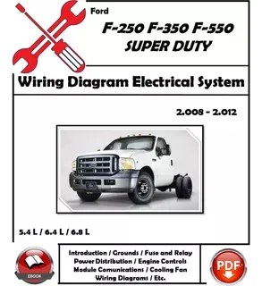 Diagrama Electrico Ford Superduty F-250/350/450/550 08-12 | MercadoLibre