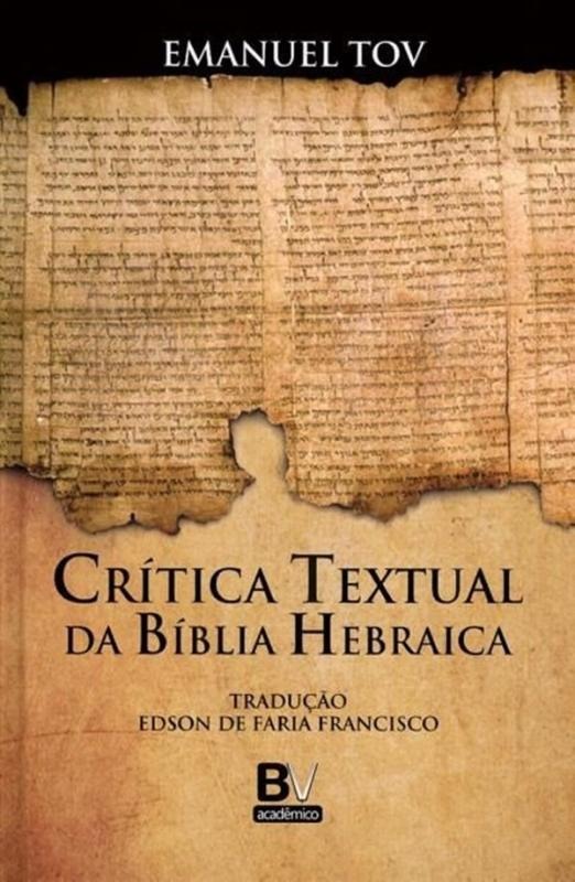 Critica Textual Da Biblia Hebraica Mercado Livre