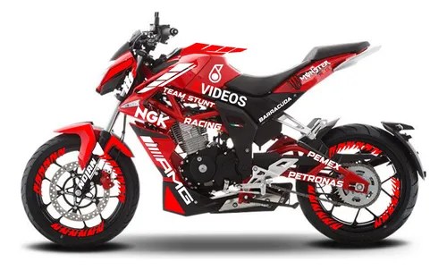 Kit Calcomanias Reflejantes Vortex 200 Vortex 250 Vort-x 200 | Envío gratis