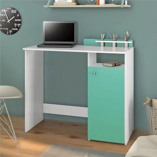 Escrivaninha JCM Móveis JCM Móveis mdp de 98cm x 92cm x 43cm branco