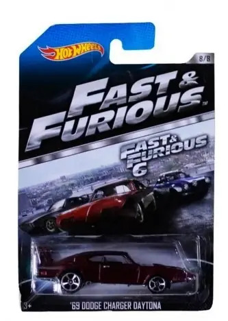 Hot Wheels 69 Dodge Charger Daytona Fast Furious 6 Velozes Mercadolivre