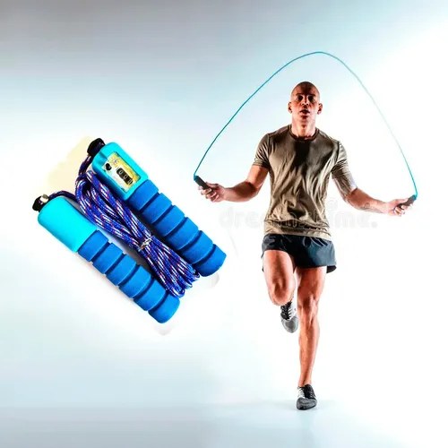 Corda Pular Com Contador Treino Funcional Jump Cross Fitness MercadoLivre
