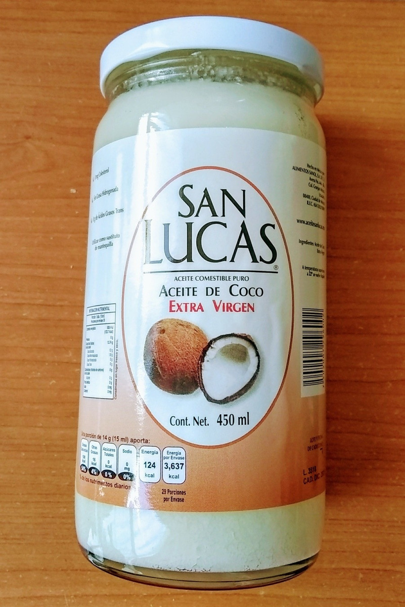 Aceite De Coco Comestible San Lucas Mercado Libre