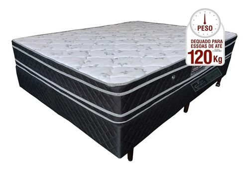Sommier Colchón 2 Plazas Ortopédico Espuma Densidad Promo | Cuotas Sin Interés