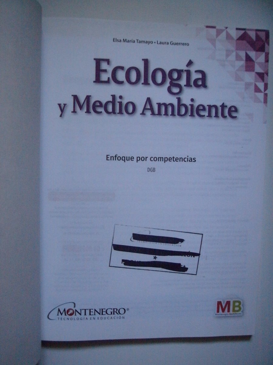 Ecología Y Medio Ambiente Bachillerato Tamayo 2016 MercadoLibre