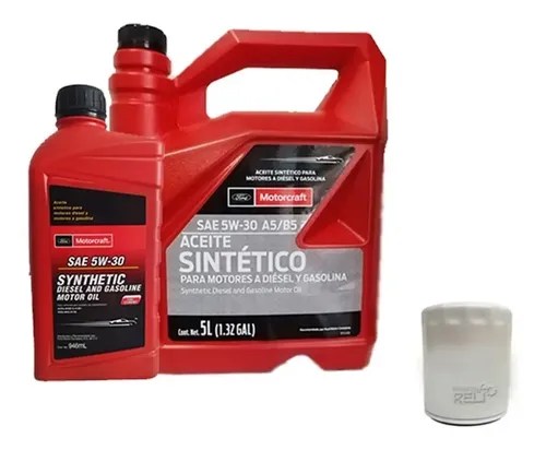 Kit Cambio Aceite 5w30 Ford F-150 4.6 Aceite Y Filtro