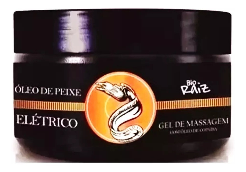 Gel Para Massagem Óleo De Peixe Elétrico 250g Mercado Livre