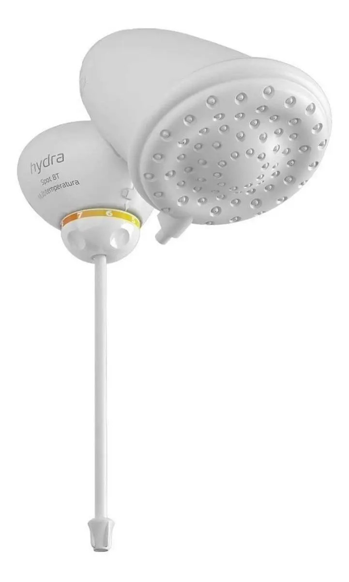Chuveiro elétrico de parede Hydra Spot 8T branco 5500W 127V Mercado Livre