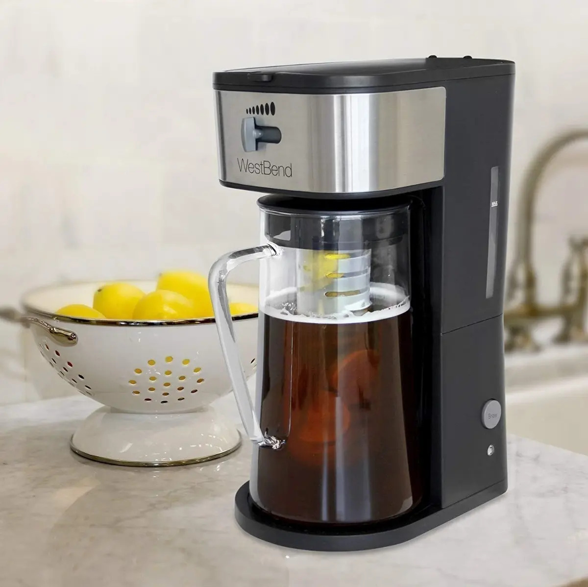Máquina De Chá Gelado Jarra Vidro 2,75l Controle Infusão 220 Mercado