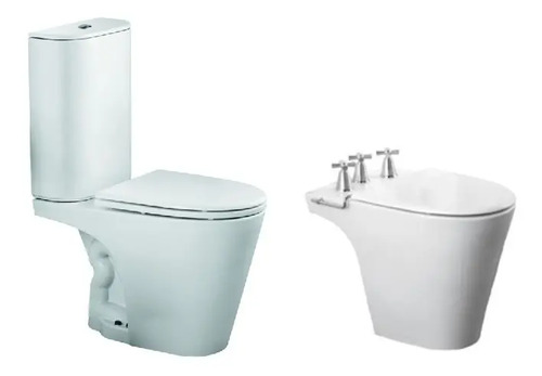 Juego Baño Marina Ferrum Inodoro Depos +Bidet +Tapa | Mercadolibre