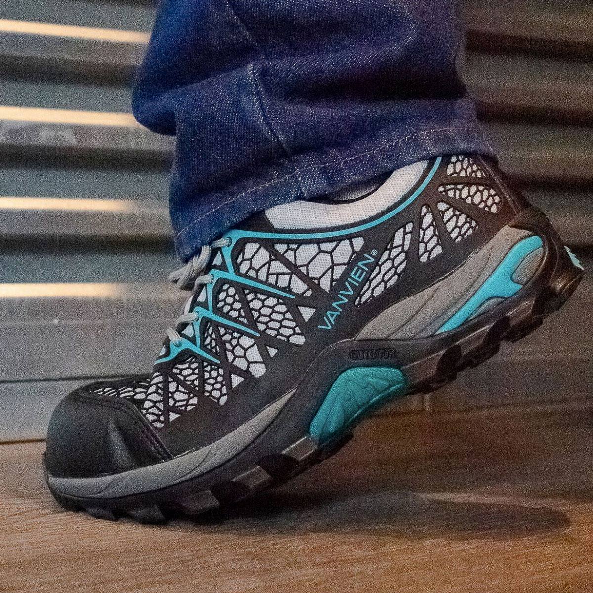 Van Vien Tenis Industriales Seguridad Trabajo Casquillo Vvfs Camina