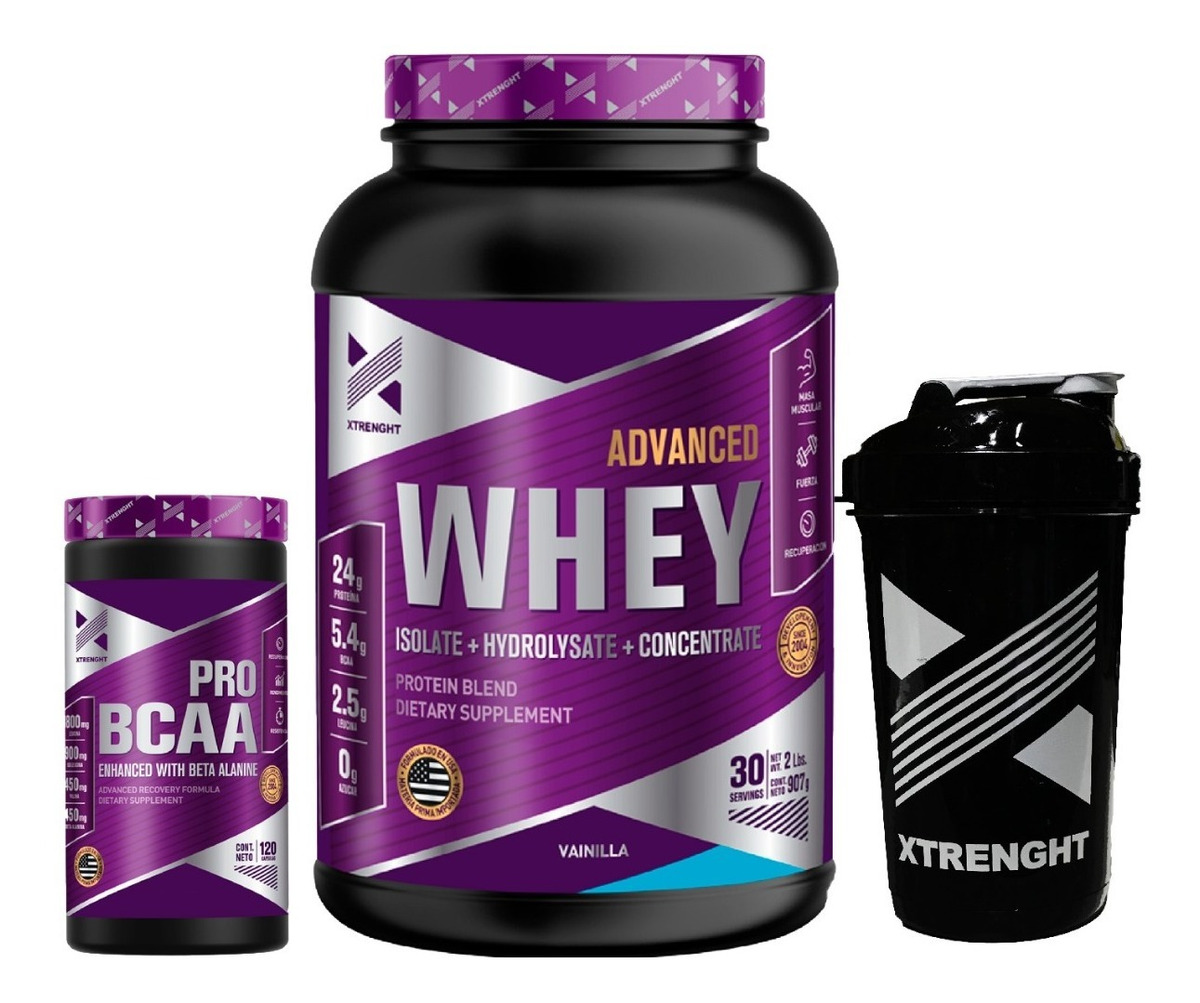 Proteina Advance Iso Xtrenght Whey Protein Vaso Bcaa PMNUTRITION