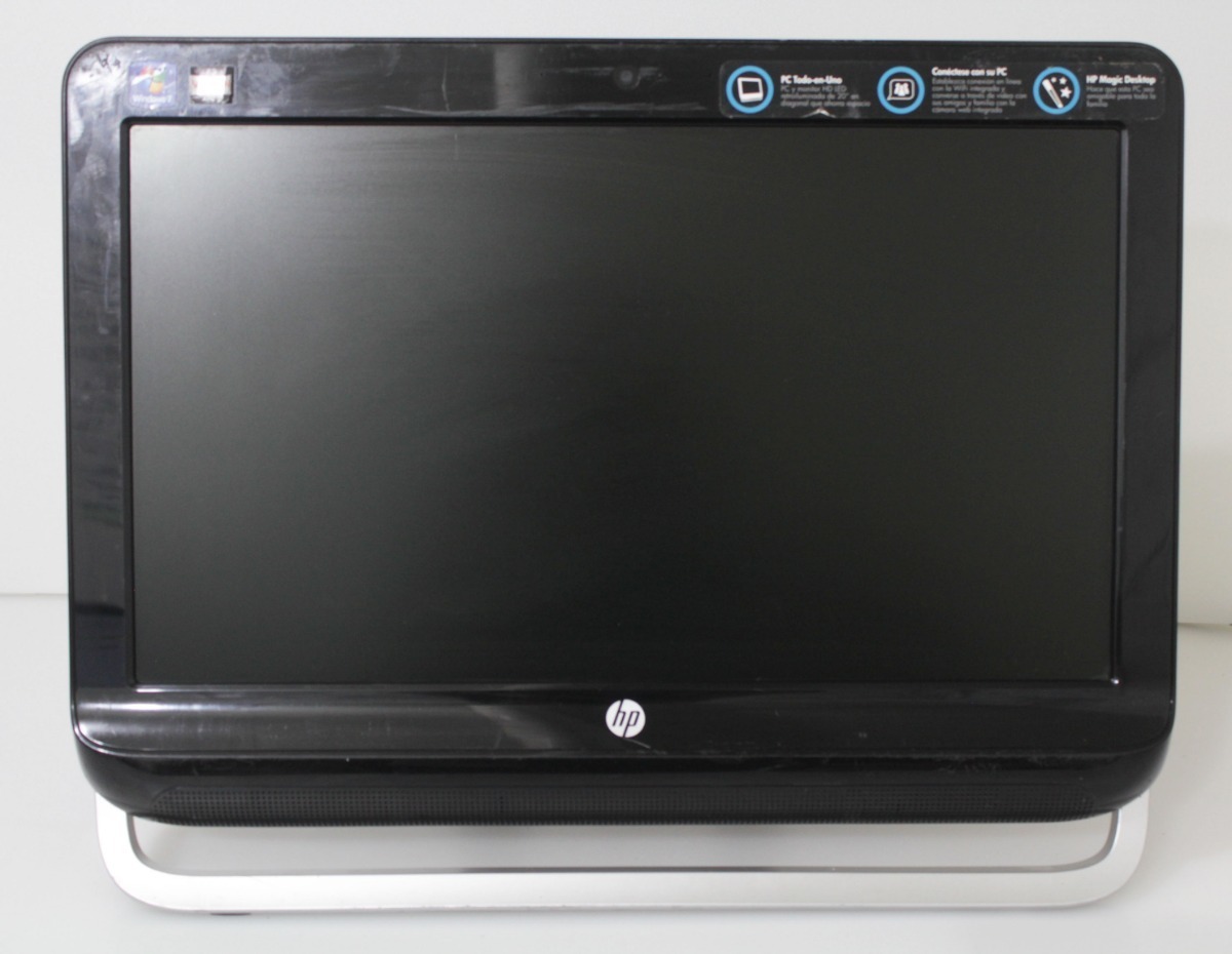 All In One Hp Omni 1201016la 8 Ram 200 Hdd Solido Amd E2 Mercado Libre