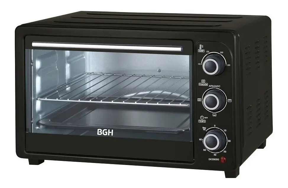 Horno de mesa eléctrico BGH BHE40M19 40L negro 220V Mercado Libre