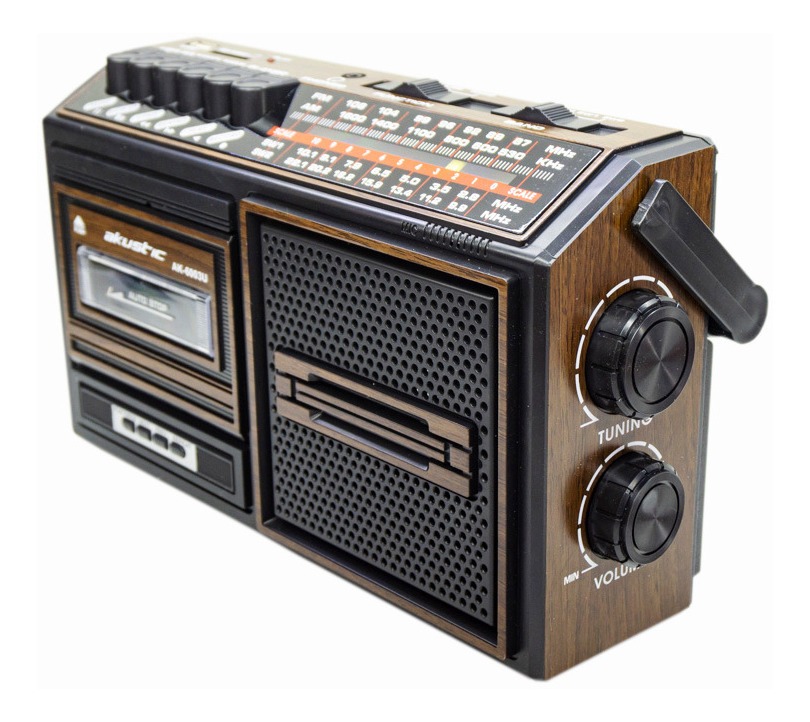 Radio Grabadora Am Fm Cassette Nostálgico Retro Usb Clásica Envío gratis