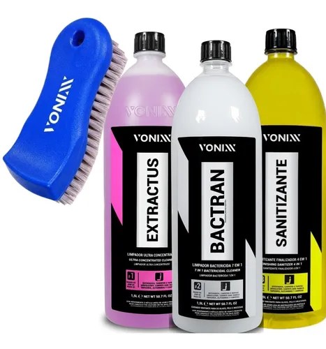 Kit Para Limpeza Completa De Estofado/tapete/carpete Vonixx | Frete grátis