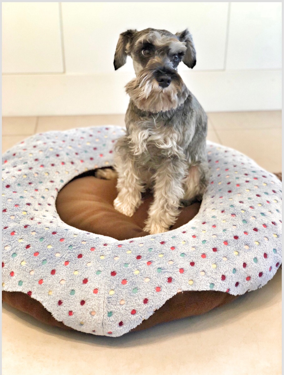 Cama Para Perros, Gatos, Mascotas Donut 75 Cm Mercado Libre