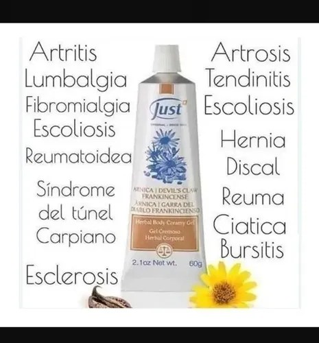 Dolores Musculares Gel Cremoso De Arnica Swiss Just 60g Cleovigli