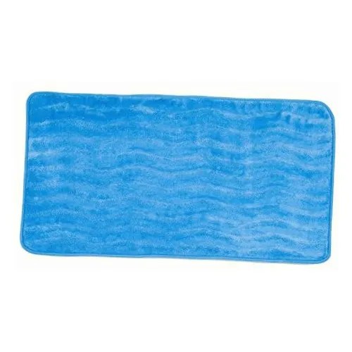 Bedford Home Memory Foam 24 By 60inch Bath Mat, Blue MercadoLibre