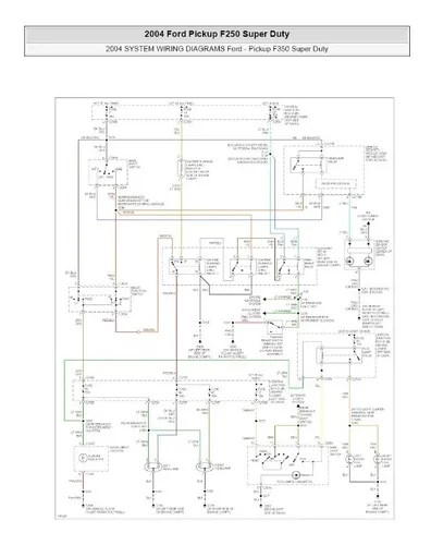 Ford Super Duty F250-f350 03-2004 Taller Servicio Diagramas en venta en