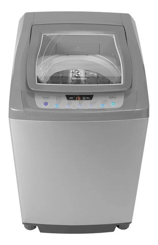 Lavarropas Electrolux Carga Superior Fuzzywash Plata 6.5Kg | Cuotas Sin Interés