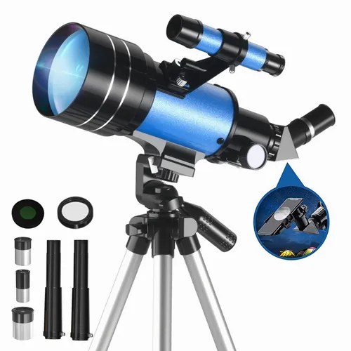 Telescopio Astronómico Profesional 70/300mm Monocular 150x Envío gratis